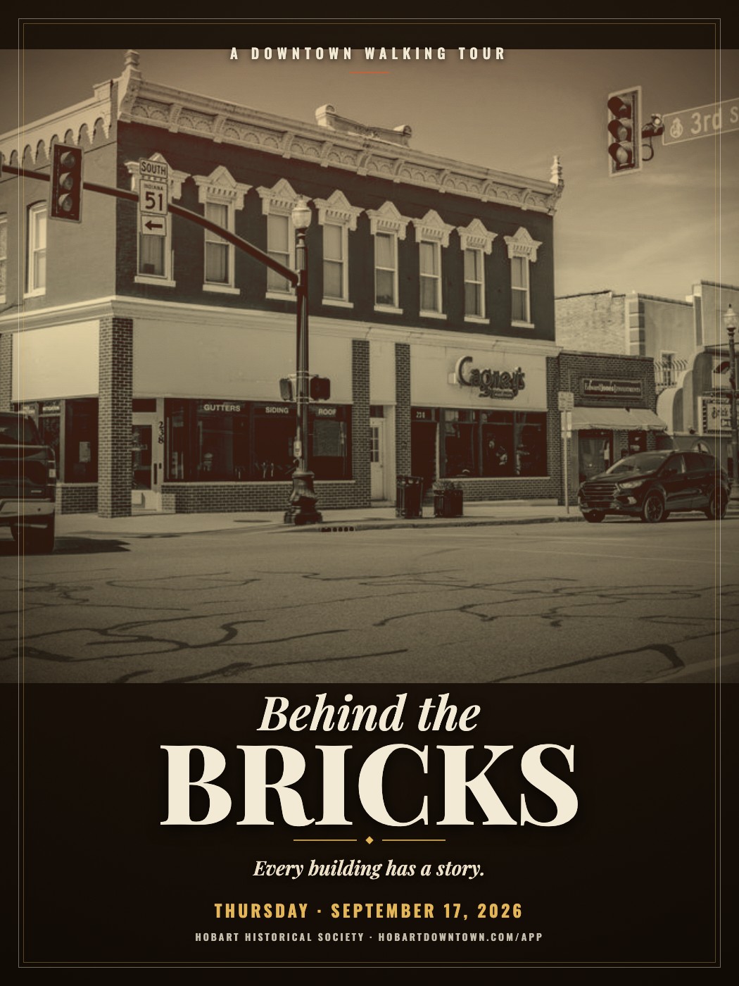 Behind the Bricks flyer